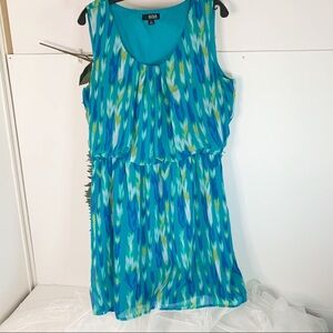 A.N.A. Women’s Lined Print Dress! XL